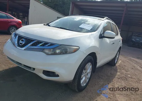 2012 Nissan Murano Sl from USA, damaged, VIN JN8AZ1MU0CW117936